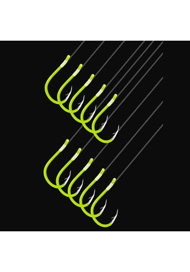 Jeehugo 50 Adet Fosforlu İğne - Yüksek Karbon Çelik - Boru Uçlu İse Neyi - Sarı Renk - 13 Boyutu