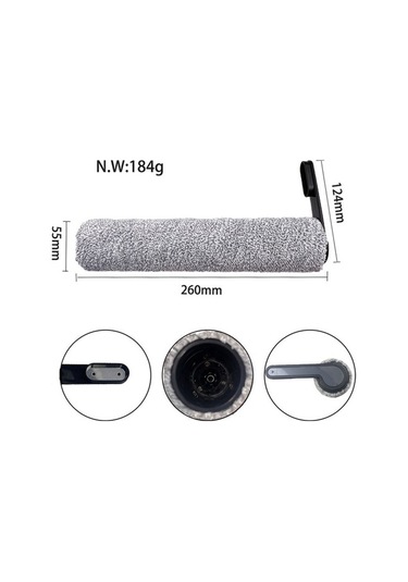 Markingyes Floor One Için S6/s6pro Akülü Islak Kuru Zemin Yıkama Makinesi Elektrikli Süpürge Yedek Hepa Filtreleri Ve Fırça Rulo Seti Set 1 Adet Süpürge Yedek Parçaları