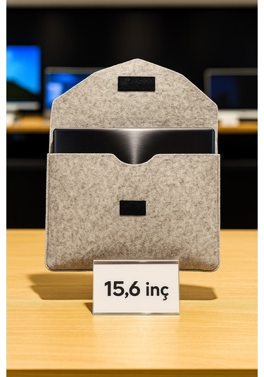 Newfull Doly Case 15,6 Inç Laptop / Notebook Kılıf Çantası Gri