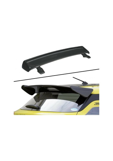 Suzuki Swift Bagaj Üstü Spoiler Parlak Siyah Spoyler Plastik İthal