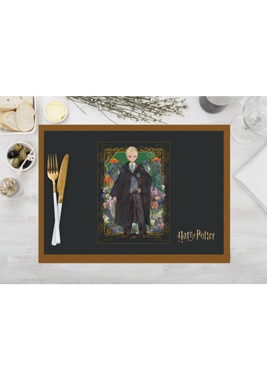 Adawall Home Harry Potter Characters Kumaş Amerikan Servis 4'lü Çok Renkli