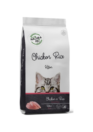 Eco Natura Pet Tavuklu ve Pirinçli Yavru Kedi Maması 1500 G