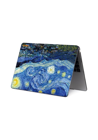 MacBook Pro 13" A1706/ A1708/ A1989/ A2159 Koruyucu Laptop Kılıfı Yıldız Gecesi