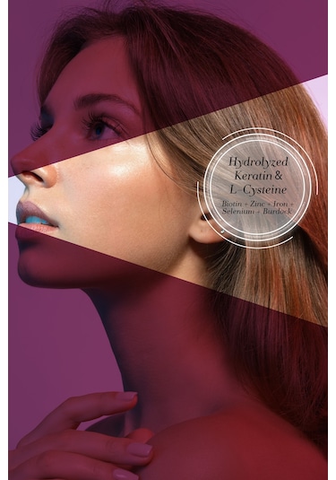 Bioxcin Womens Hair 30 Tablet - Keratin Kolajen Biotin Çinko Demir Selenyum Dul Avrat L Sistein Saç Vitamini