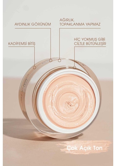 Herbaderm Kusursuz Ten Primer Kapatıcı Fondöten 0 Light