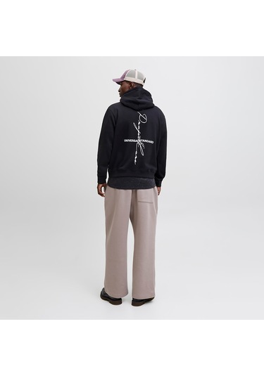 Jack & Jones Cover Graphic Erkek Siyah Sweatshirt 12282973-b Siyah