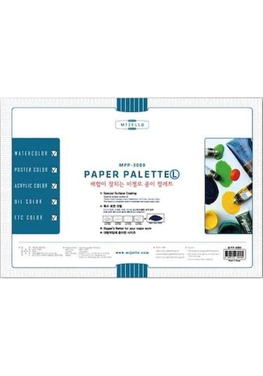 Mijello Kağıt Palet 385X265 Mm. 20 Yaprak