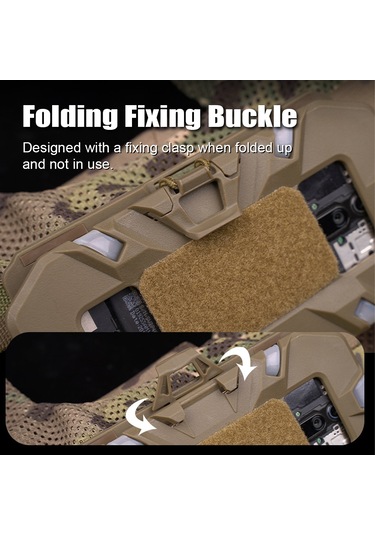 Geeroyoo "katlanabilir Taktik Göğüs Cep Telefon Tutucu - Koşu, Bisiklet Ve Outdoor Aktiviteler İçin Güvenli Sabitleme" Kahverengi