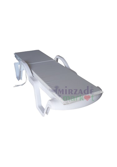 Mirzademarket Şezlong Minderi Standart Su Geçirmez Malzeme-Krem