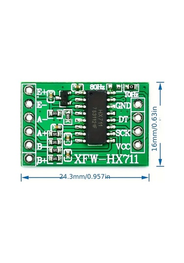 Dashanshop 1 Adet Aoıcrıe Hx711 Yük Hücresi Amplifikatör Modülü Arduino Hassas Terazi Sensörü