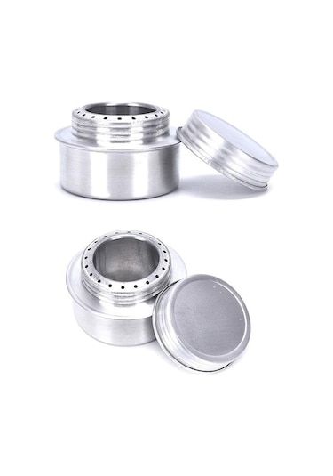 Novahub Taşınabilir Mini Alkol Alüminyum Alaşımlı Soba Açık Kamp Piknik Yürüyüş Aşçı Çok Renkli Çok Renkli