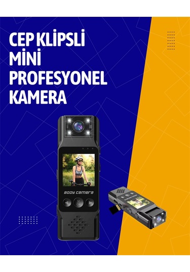 Kablosuz Wifi Bağlantılı Full Hd Mini Kamera Döngüsel Kayıt Ve Hareket Algılama Özellikli