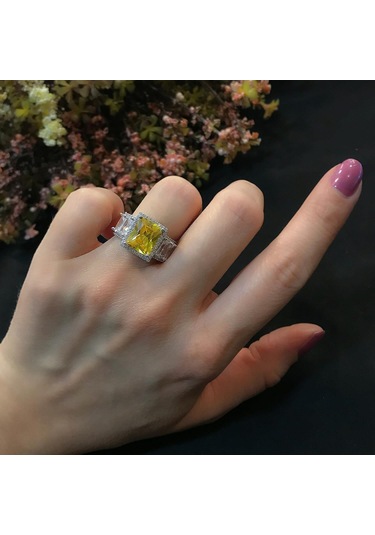 Stela Baget Gümüş Yüzük