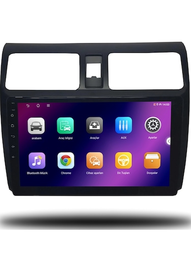 Caros Suzuki Swift Android Carplay Multimedya 2006-2011 4gb Ram 4gb Ram 32gb Hafıza 9"