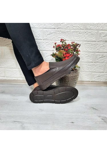 Fiyra Fth01 Kahve-kahve Hakiki Deri Fuspetli Erkek Günlük Ayakkabı 001