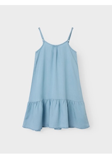 Name It Nkfmalia Kız Çocuk Elbise 13240271 Mavi