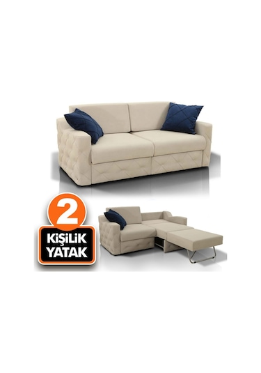 Seray Seray Mobilya Serbu 2Li Yataklı Kanepe