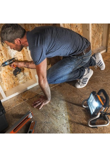 Worx Wx026.9 20volt 1500 Lümen Profesyonel Led Projektör Akü Dahil Değildir Fr Wx026.9