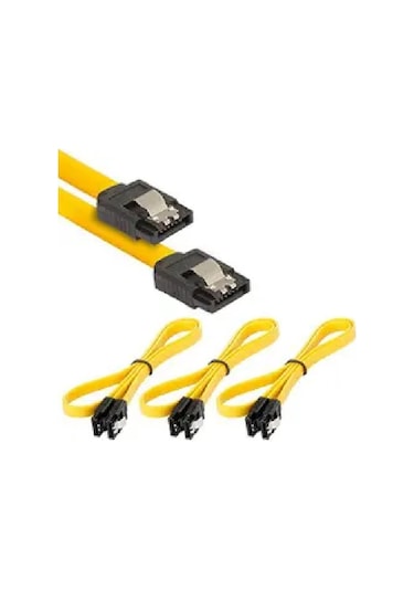 Navidata 50cm Kilitli Serial Ata Sata Data Kablo Klipsli 20 Adet