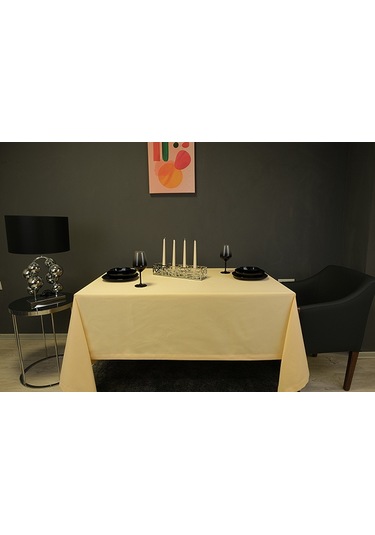 Wicker Masa Örtüsü Sarı
