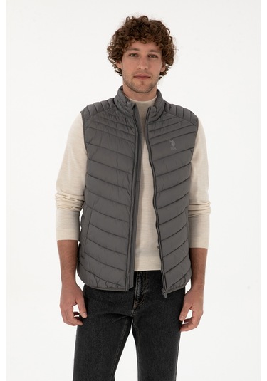 U.s. Polo Assn. Erkek Gri Yelek Dokuma 50312012-vr024 Gri