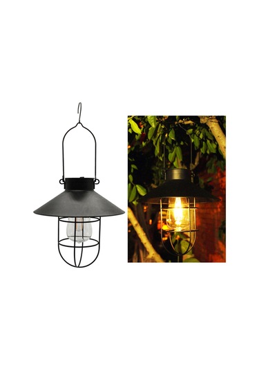 Suntek Teras Çim Için Asma Çubuk Dış Işıklar Ile Siyah Siyah