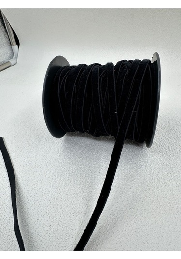 Paşateks 7 Mm Likralı Kadife-5 Metre-siyah