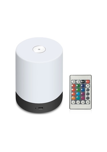 Led Gece Lambası Usb Renk Sıcak Beyaz Aydınlatma Aracı Dokunmatik Kontrol El Lambası Bebek Çocuk Odası Yatak Odası Dekoru Diğer