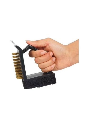 Dancemonkey Barbekü Temizleme Çelik Fırça Paslanmaz Çelik İzgara Fırın Fırçası Tel Fırça