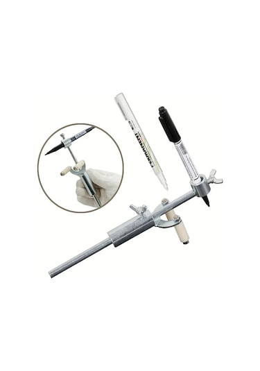 Hightower Y-ty104 Tekerlek Kaş Çizici - Paralel Çizim, Kaporta Düzeltme Ve Lastik Hizalama, Gümüş