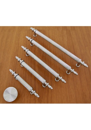 Serrahırdavat Kumru Boy Kulp Krom 96-128-160-192-224Mm Dolap Vestiyer Kulp