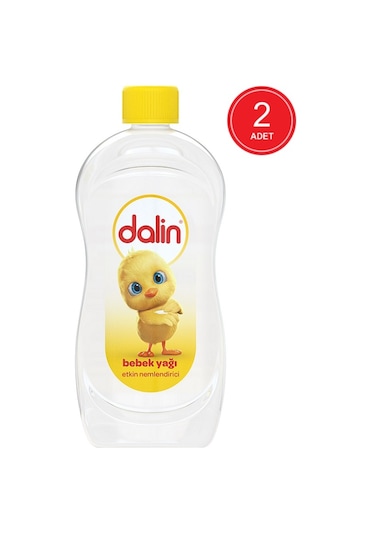 Dalin Etkin Nemlendirici Bebek Yağı 2 x 500 ML