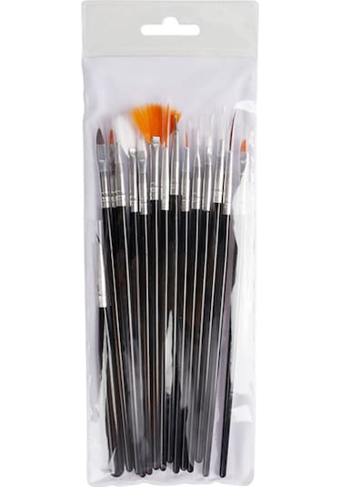 Yifomall 15'li Profesyonel Tırnak Fırçası Seti - Manikür Ve Pedikür İçin Çok Amaçlı Fırçalar