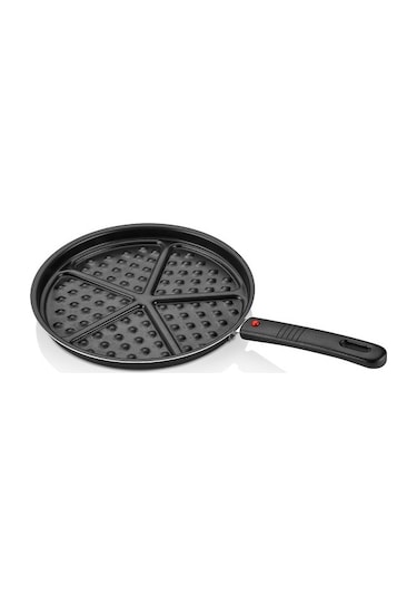 Papilla 26 CM Waffle Tavası Tak Çıkar Saplı Pratik Waffle Tava