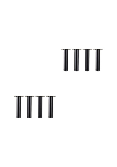 1/2/3/5 4'lü Paket/lot Trigon Mobilya Ayakları Sağlam Ve Dayanıklı Bacaklar Uçak Mat Siyah 1 Set Diğer