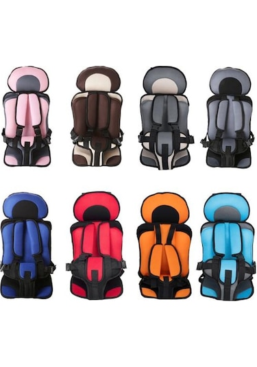 Koyu Gri Dayanıklı Araba Koltuğu Renkli Kaymaz Koruyucu Parlak Dostu Çevre Dostu Bebek Araba Koltuğu Pedi Otomobil İçin