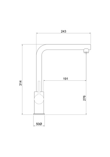 Adell Inova Mutfak Eviye Bataryası-Parlak Krom
