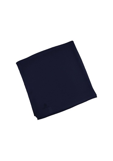Mısırlı Eşarpları Queen Krep Düz Renk Eşarp 140x140 Cm Lacivert