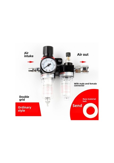 Dianziye Adeka Tipi Hava Yağ Ayırıcı Regülatör Filtre Afc2000, Hızlı Bağlantılı, İthalat Kalitesi, Endüstriyel Kaynak İşlemci