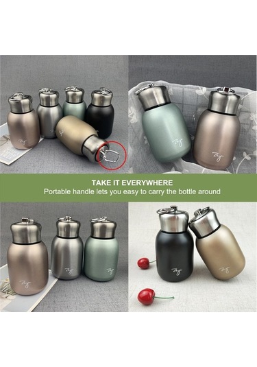 Novahub Çoklu Renk Seçimi Hafif Ve Taşınabilir Paslanmaz Çelik Termos Şişe - 300ml