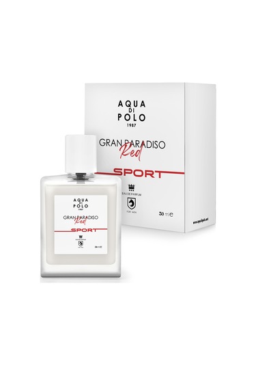 Aqua di Polo 1987 APCN000510 Gran Paradiso Red Sport EDP 50 ML Erkek Parfüm