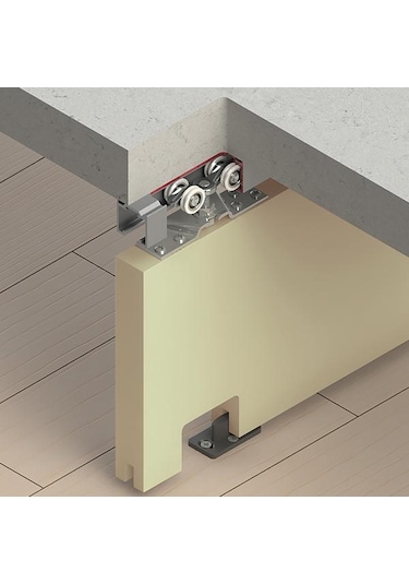 Hafele Slide Sürme Kapak Alüminyum Üst Ray 2.5 Metre