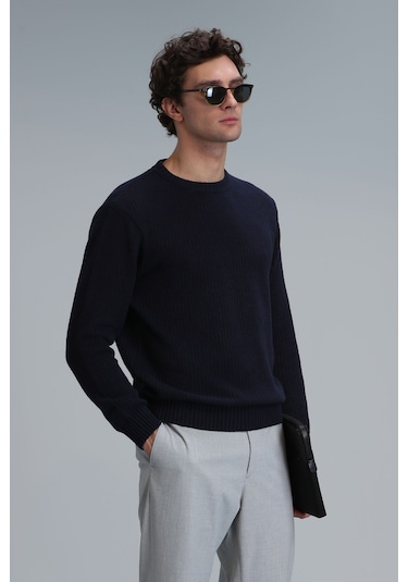 Lufian Ice Erkek Kazak Lacivert Lacivert 111090089100200 Lacivert