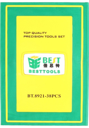 Konesam 38 Parça Çok İşlevli Tornavida Seti - Mobil Telefon, Bilgisayar Tamiri İçin Profesyonel Tamir Aracı Bst-8921