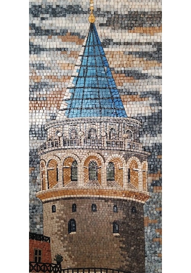 Ibla Mozaık Galata Külesi Mermer Tablosu