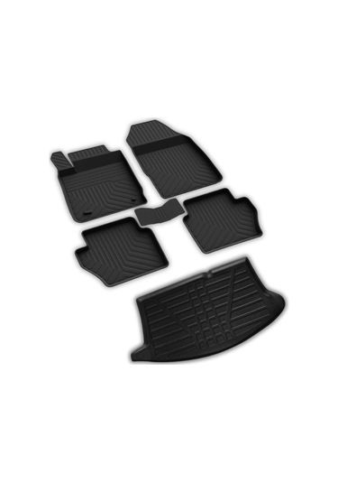 Ford Fiesta 7 MK7 Ferrous 4D Paspas ve 3D Bagaj Havuzu 2008 2017