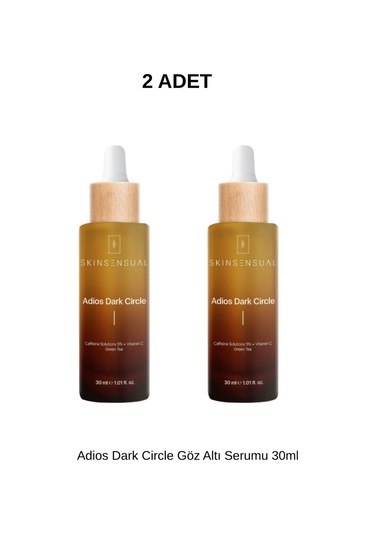 Skin Sensual Adios Dark Circle Ser 30 Ml 2 Adet