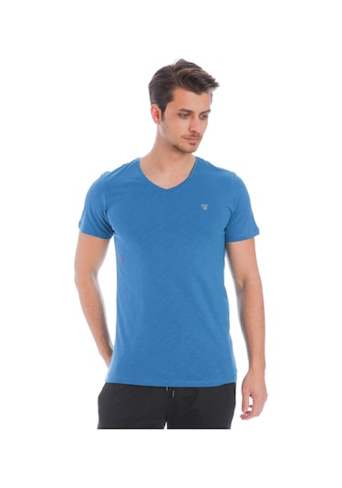 Sportive Flavebasic Erkek Mavi Günlük Stil T-shirt 710387-ptr Siyah Sportive Flavebasic Erkek Mavi Günlük Stil T-shirt 710387-ptr Siyah