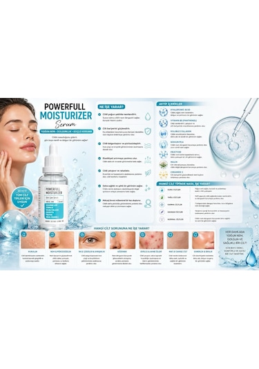 Homm Life Powerfull Yoğun Nemlendirici Serum