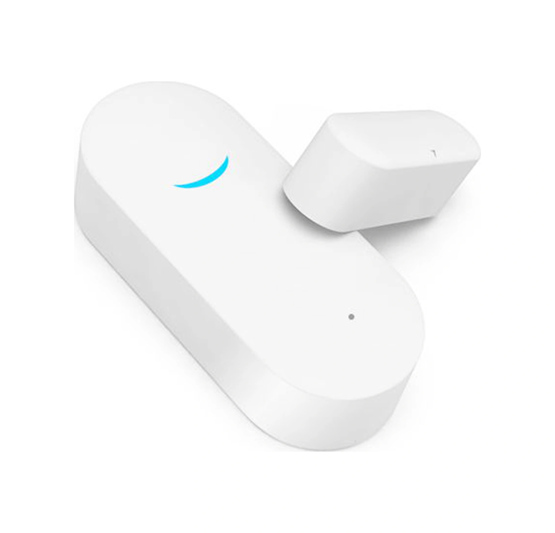 Moveevo Beyaz Ev Wi-fi Pencere/kapı Alarm Sensörü, Tuya Uygulaması İle Gerçek Zamanlı Uyarı, Pil İle Çalışır Pil Dahil Değil